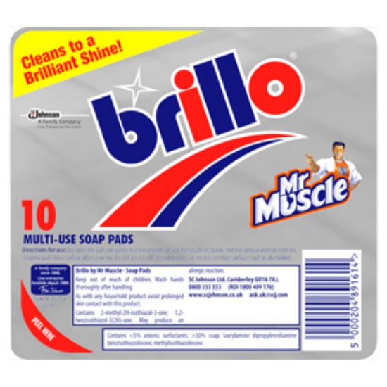 Picture of Brillo Soap Pads 10's x12